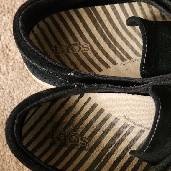 Taos "Soul" Women's Black Slip-on Shoes w/ Adjustable Straps Size 9.5 - Picture 7 of 12